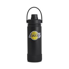 NBA 블랙 보온 보냉 텀블러, 로스 앤젤레스 레이커스, 1개, 500ml