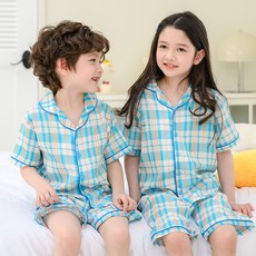 보누맘 아동용 냉감 레이온 반팔 잠옷 상하의 세트