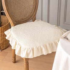 蕾絲荷葉邊椅墊