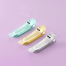 Gold Pang 可愛矽膠書夾 藍色 + 黃色 + 白色組合, 1套, 61 x 13 x 17 mm