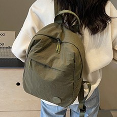 Syunick 女款全日輕量後揹包, 卡其色