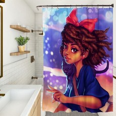 線條素描浴簾 TYPE 22 180 x 180 cm, 1個