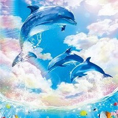 Pipo Painting DIY畫布組, 海豚, 1幅