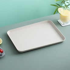 Yujintopia 家用長方形托盤, 淺灰色