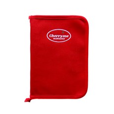 second mansion Cherry Me 6孔布質日記本 A5, 紅色