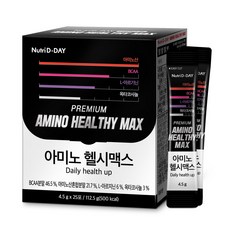 뉴트리디데이 프리미엄 아미노 헬시맥스 25개입, 25개, 4.5g