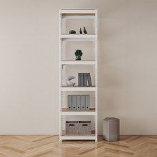 스피드랙 V2 6단선반 600 x 400 x 2100 mm, 화이트, 6단