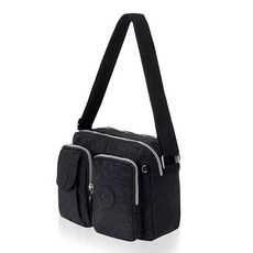 CCREANG 收納空間佳的休閒斜背包 A30N, 黑色