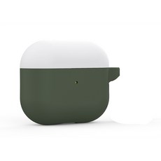 Valense 混合雙色 AirPods Pro 保護殼, 白色綠色, 單一商品