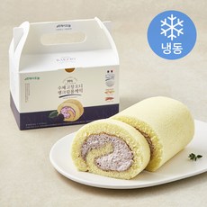 프레시오늘 우리밀 리얼버터 프랑스 우유생크림 99% 고창오디 수제 롤케익 (냉동), 230g, 1개