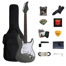 고퍼우드 일렉 기타, S-Classic VII, Battleship Gray, 1개