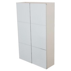 PlusBrand 浴室收納櫃, 1個, 白色