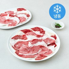 미국산 차돌양지 샤브샤브용 (냉동), 1개, 1kg