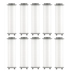 Cottonheim 3WAY 一鍵式開/關蓮蓬頭過濾器, 10個, 無香