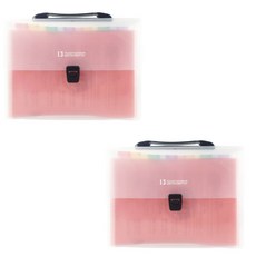 Zeno Win A4手風琴文件文件包 13格, 透明度, 2個