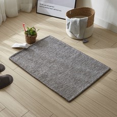 Gaongil Sisallook線條風地墊, 灰色