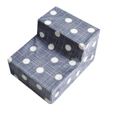 2層點點寵物階梯, 深藍色