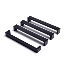 把手世界 Chairman 2孔 家具把手 P160mm 黑色, 4個