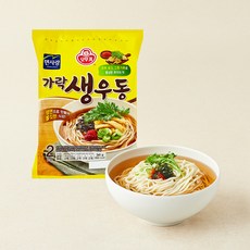 오뚜기 가락생우동 2인분, 341g, 1개