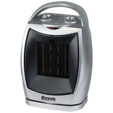 Ruvek PTC電暖器, 銀色+黑色, RU-391P