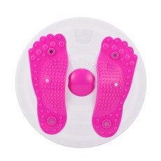 Naya Style居家運動瑜珈指壓旋轉腳踏板 YGYP-13-2, 亮粉色