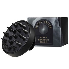 DR BANGGIWON 頭皮洗髮刷, 黑色的, 1個