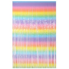 Selene 馬卡龍漸層雨絲簾 1 x 2 m, A04, 2個