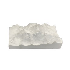 Quardi Aroma Stone Mountain+透明亞克力底座套組 B, 白色