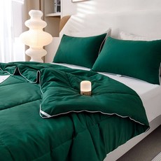 SOHEIM 柔軟觸感四季棉被, Evening Green