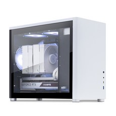 한성컴퓨터 데스크탑 TFG MX4A500 (라이젠5-5600G WIN미포함 RAM 16GB NVMe 500GB), 화이트, 500GB, Free DOS