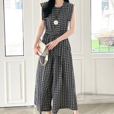 Lusida Dozen 圖案連身褲