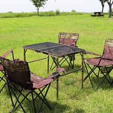 커스커즈 아이언 메쉬 2단 테이블, 샴페인 골드