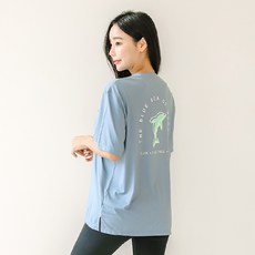 TUBE TREE 女款短袖寬鬆版防磨衣上衣 B8206