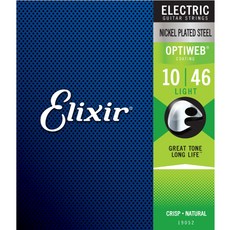 Elixir 電吉他鎳製Optiweb輕量弦, 混合色, 19052, 1個