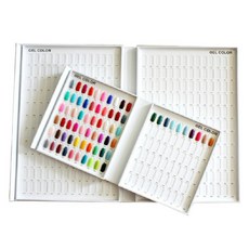 美甲色卡 216入, 混色, 1個