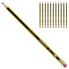 STAEDTLER 施德樓 Noris 122 橡皮擦鉛筆, HB, 12支