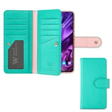 Wcase 皮革錢包手機殼+掛繩