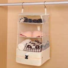 ARYKO 掛式壓縮袋收納袋, 淺褐色