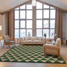 이정데코 모더니스트 사계절 워셔블 거실 러그