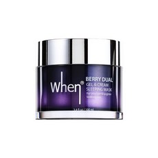 Wen Berry 雙重凝膠和奶油睡眠面膜, 100ml, 1入
