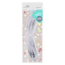 Classygood 科特克斯 鬆緊帶 25mm, 1個, 白色