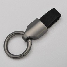 코히모 자동차 가죽 키링 키홀더, 블랙, 5W0322
