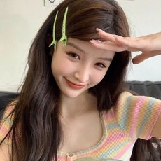 피어니스트 앞머리 고정 집게 머리핀 8p 세트