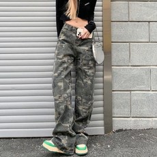 PEONIST 女款迷彩嘻哈褲 R