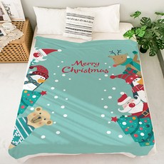 Atihome 法蘭絨聖誕保暖毯