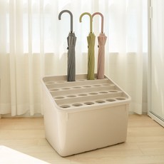 비스토어 24구 다모아 우산꽂이, 2개, 베이지