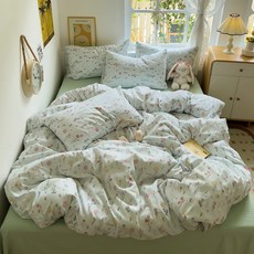 알로데 데일리 패턴 이불커버, 08 민트드로잉