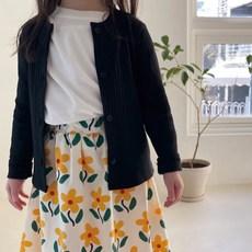 Minidalkong兒童款直條紋針織衫