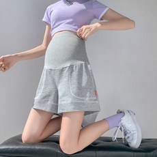 에어 모던한 캐주얼 스타일 임부 반바지