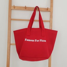 2'nd Pink 女性大尺寸帆布托特包